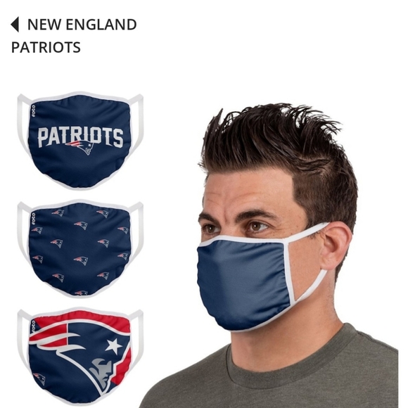 Foco New England Patriots face masks nwt - Picture 2 of 5